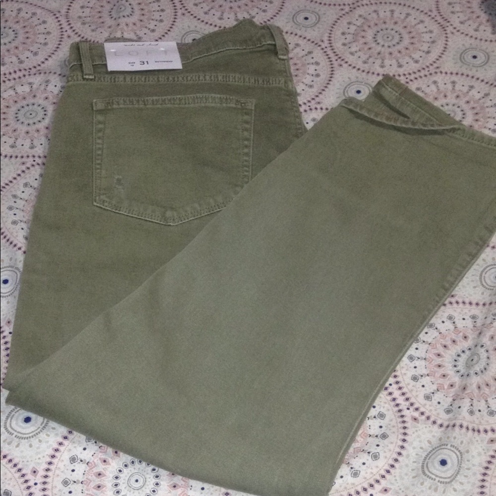 Loft boyfriend jeans